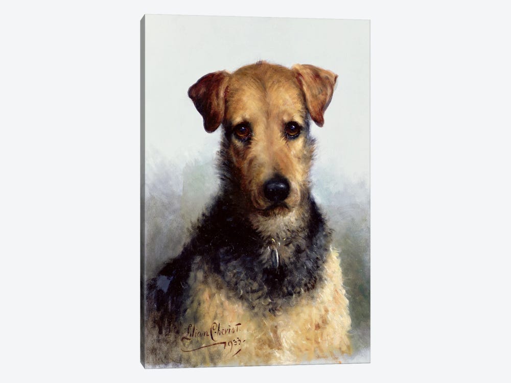 Wire Fox Terrier, 1933 by Lilian Cheviot 1-piece Canvas Artwork
