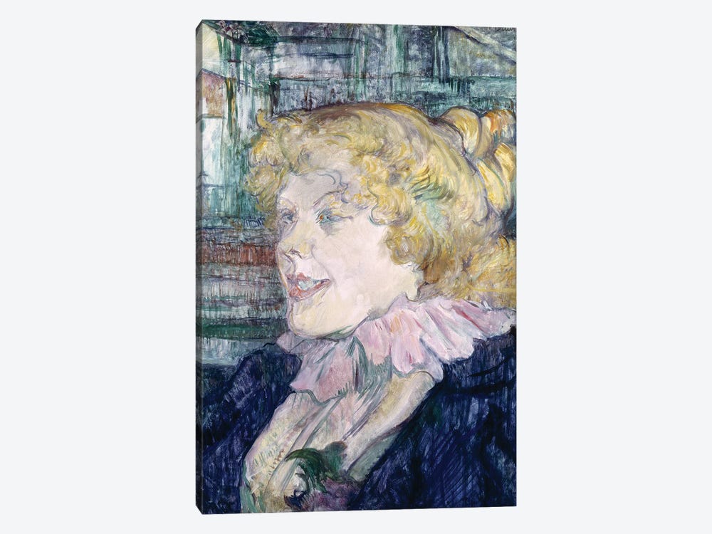 The English Girl From 'The Star' At Le Havre, 1899 by Henri de Toulouse-Lautrec 1-piece Art Print