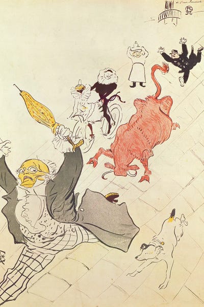 Henri de Toulouse-Lautrec: The Enraged Cow , 1896 by Henri de Toulouse-Lautrec