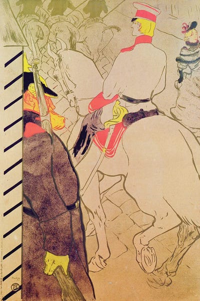 Henri de Toulouse-Lautrec: The German Babylon, 1894 by Henri de Toulouse-Lautrec