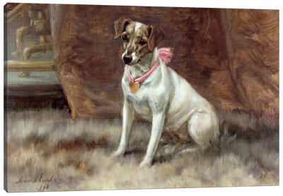 The Pink Bow, 1898 Canvas Art Print