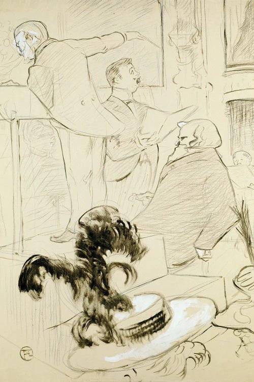 The Great Concerts Of The Opera: Ambroise Thomas Witnessed A Rehearsal Of Francesca Da Rimini, C.1896