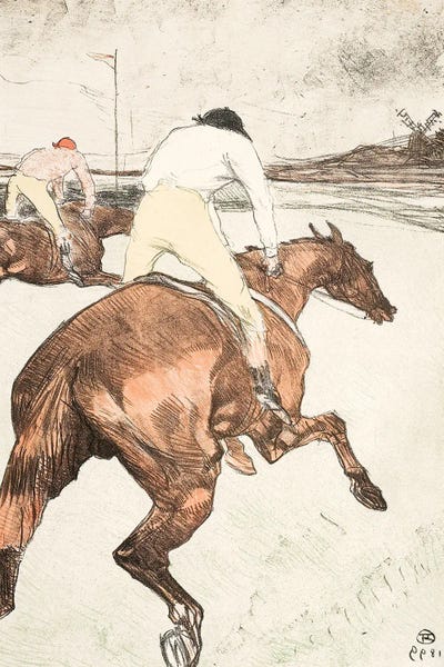 Henri de Toulouse-Lautrec: The Jockey, 1899 by Henri de Toulouse-Lautrec