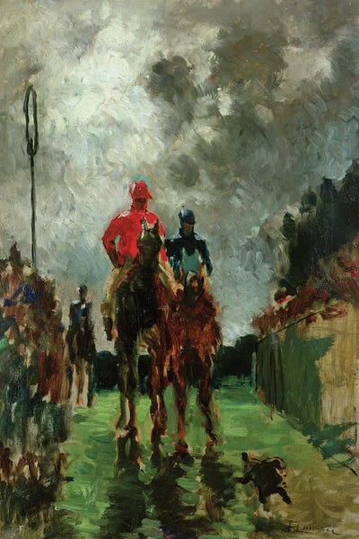 Grandpa Chic: The Jockeys, 1882 by Henri de Toulouse-Lautrec