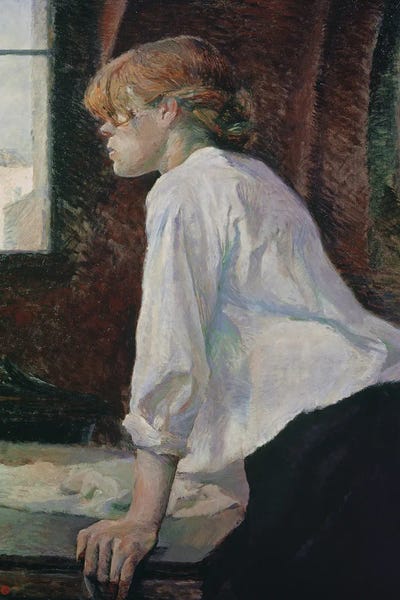 The Laundress, 1889 by Henri de Toulouse-Lautrec canvas print