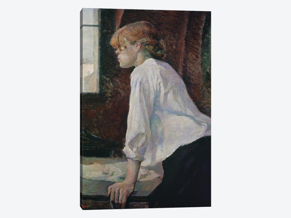 The Laundress, 1889 by Henri de Toulouse-Lautrec 1-piece Canvas Artwork