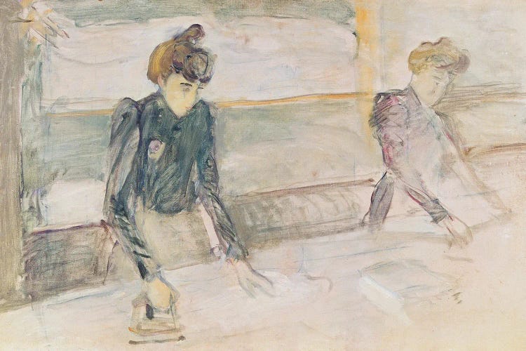 The Laundresses by Henri de Toulouse-Lautrec wall art