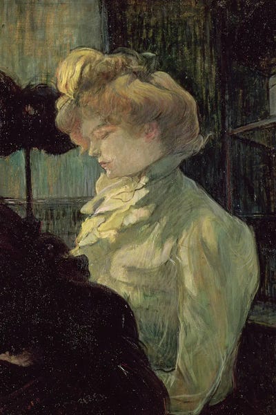 The Milliner, 1900 by Henri de Toulouse-Lautrec canvas print