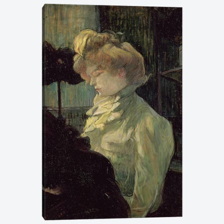 The Milliner, 1900 Canvas Print #BMN12559} by Henri de Toulouse-Lautrec Canvas Art
