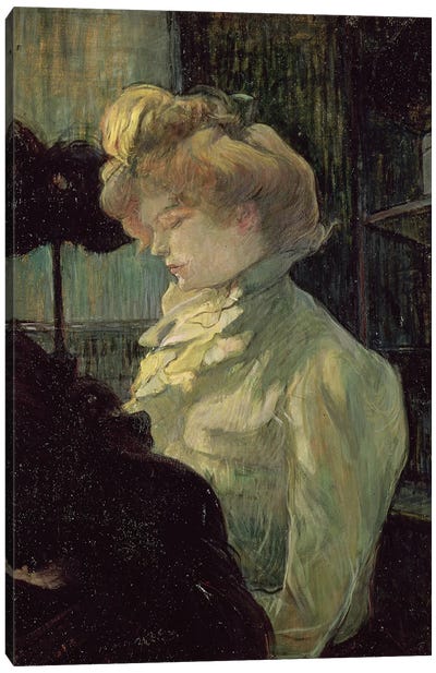 The Milliner, 1900 Canvas Art Print - Henri de Toulouse Lautrec