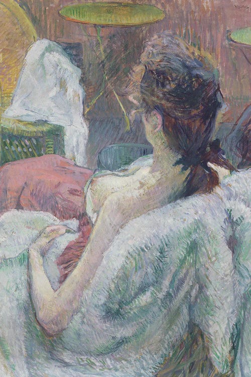 The Model Resting, 1889