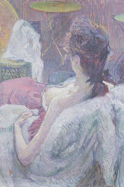 Henri de Toulouse-Lautrec: The Model's Rest, 1896 by Henri de Toulouse-Lautrec