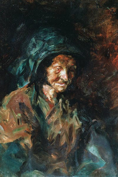 The Old Woman Known As The 'Crayfish' From The Le Bosc Region, 1882