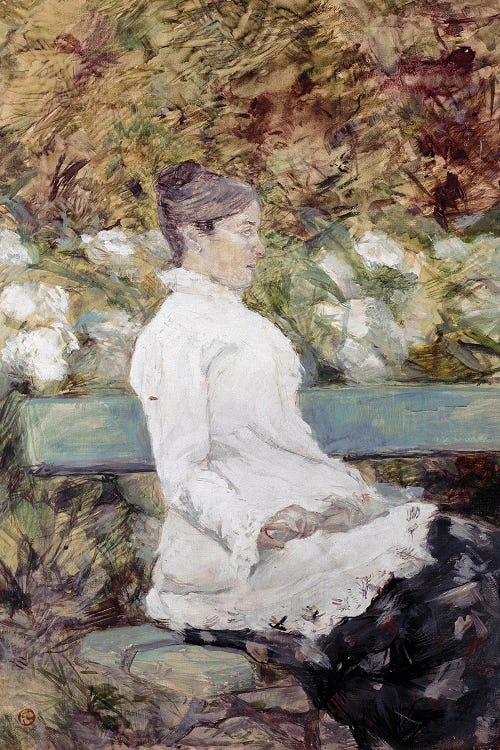 The Painter'S Mother In A Garden), 1883