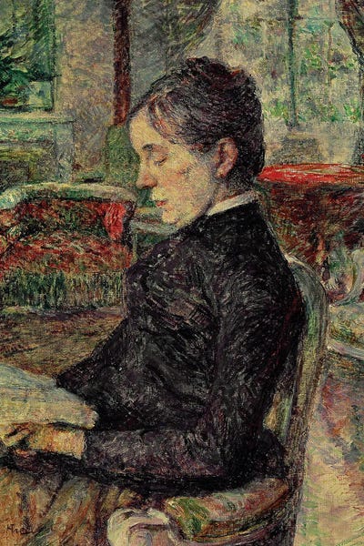 The Painter's Mother In The Salon In Malrome, 1887