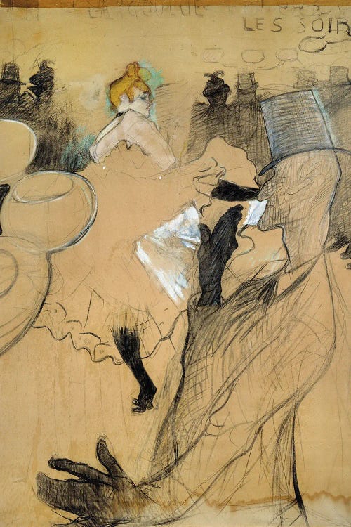 The Red Mill, The Goulue And Valentin Le Desosse, 1891