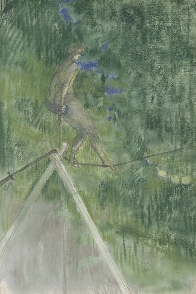 Circus: The Rope Dancer by Henri de Toulouse-Lautrec
