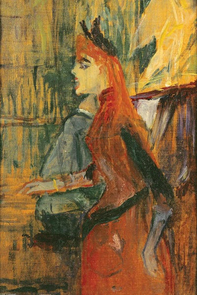 Henri de Toulouse-Lautrec: The Singing Lesson, 1882 by Henri de Toulouse-Lautrec