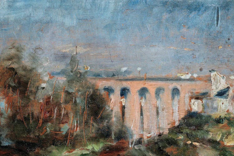 The Viaduct Of Castelviel Has Albi, 1880 by Henri de Toulouse-Lautrec wall art