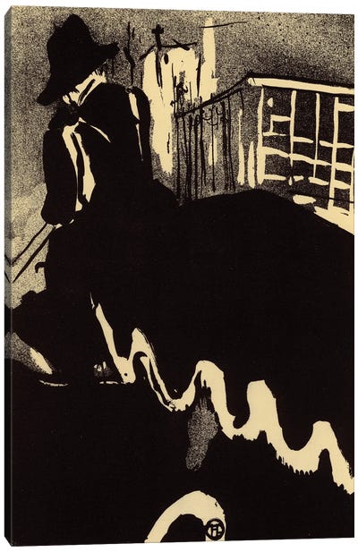 Ultime Ballade Canvas Art Print - Henri de Toulouse Lautrec