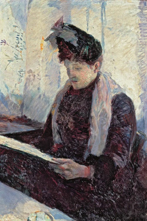 Woman In Cafe