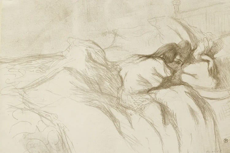 Woman Reclining - Waking Up, 1896