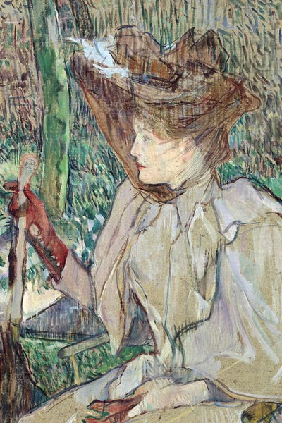 Henri de Toulouse-Lautrec: Woman With Gloves, 1891 by Henri de Toulouse-Lautrec