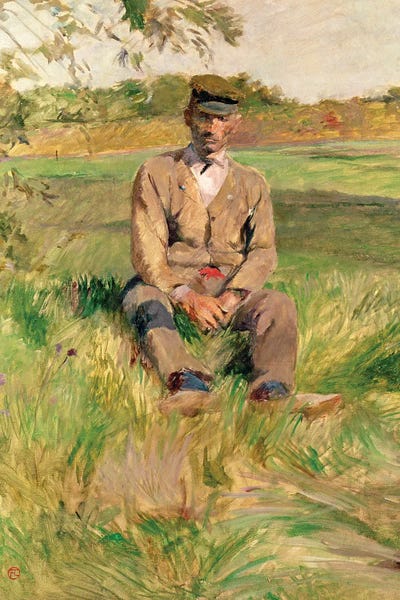 Henri de Toulouse-Lautrec: Workman At Celeyran, 1882 by Henri de Toulouse-Lautrec