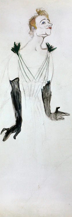 Yvette Guilbert, 1894