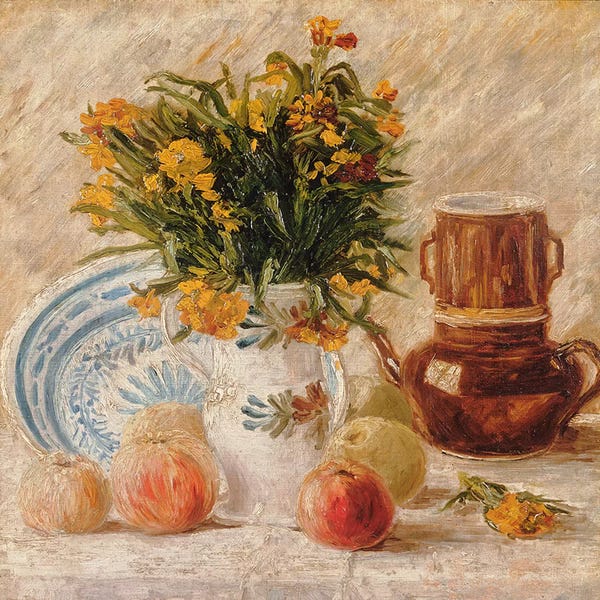 Post-Impressionism: Still Life, 1887  by Vincent van Gogh