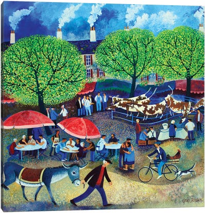 Another Market Day, 2008 Canvas Art Print