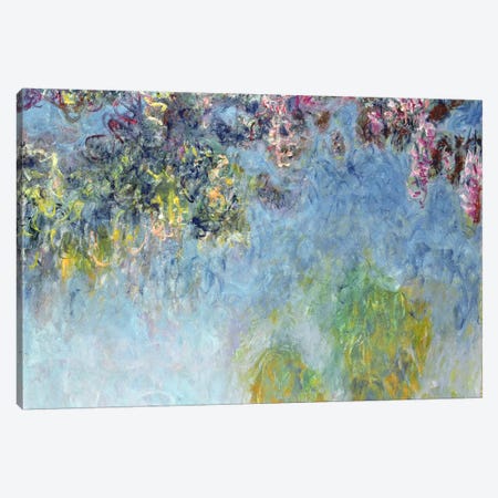 Wisteria, 1920-25 Canvas Print #BMN1269} by Claude Monet Canvas Artwork