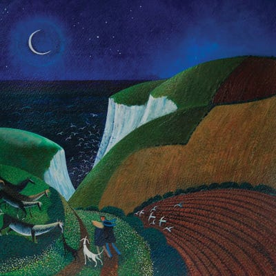 Evening Stroll 20013 by Lisa Graa Jensen canvas print