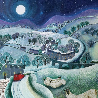 First Sprinkling, 2016, by Lisa Graa Jensen metal wall art