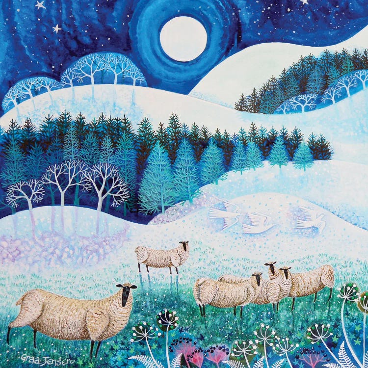 Frosty Sheep,2020,