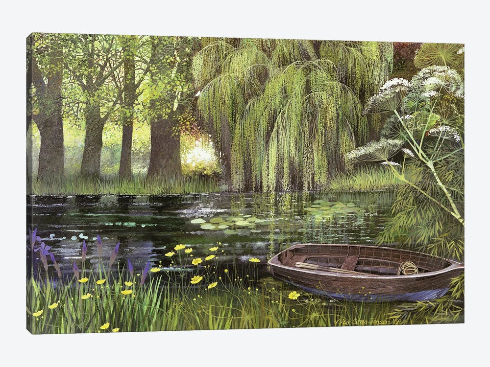 George'S Boat, 2000 by Lisa Graa Jensen 1-piece Canvas Print