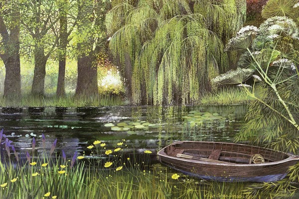 Willow Trees: George'S Boat, 2000 by Lisa Graa Jensen