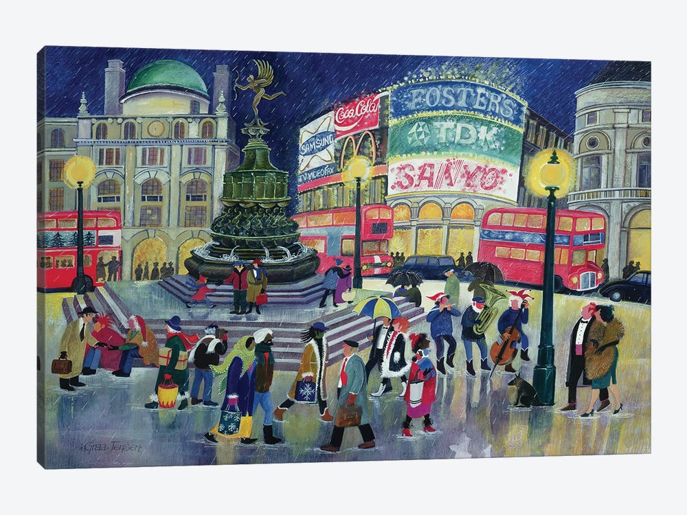 Piccadilly by Lisa Graa Jensen 1-piece Canvas Artwork
