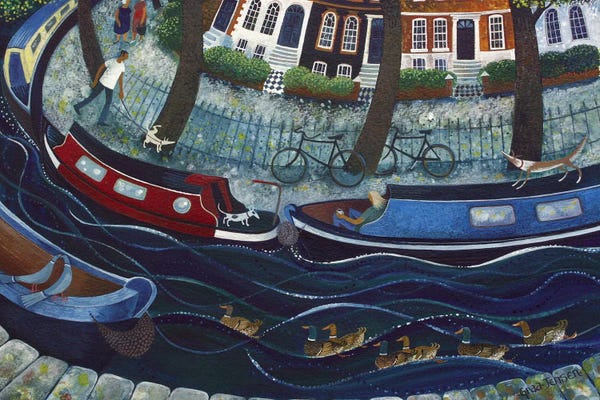 London: Regents Canal by Lisa Graa Jensen