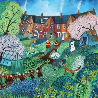 Shooting The Breeze Revisited,2020 by Lisa Graa Jensen metal wall art