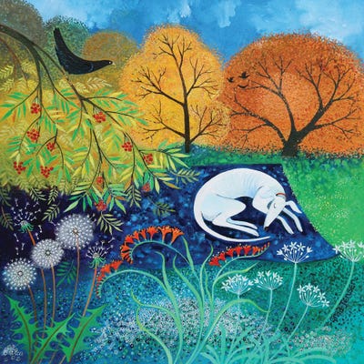 Siesta, 2018 by Lisa Graa Jensen framed wall art