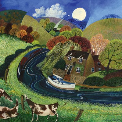 St. Catherine'S, Near Shalford, 2013 by Lisa Graa Jensen canvas print