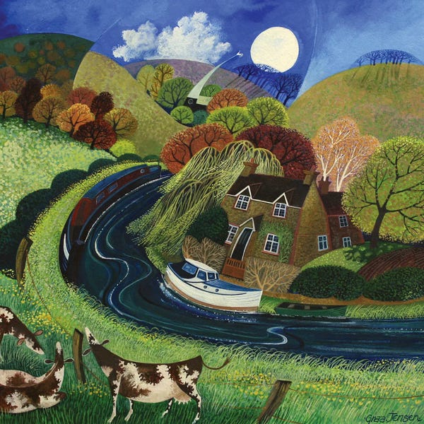 Bath: St. Catherine'S, Near Shalford, 2013 by Lisa Graa Jensen