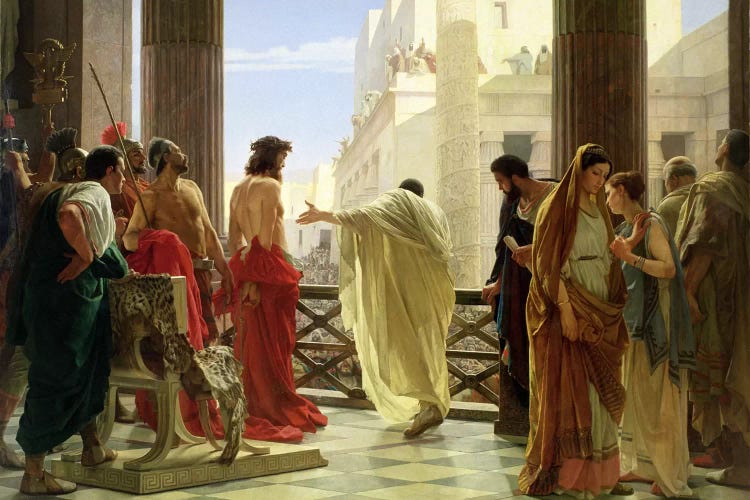 Ecce Homo  by Antonio Ciseri wall art