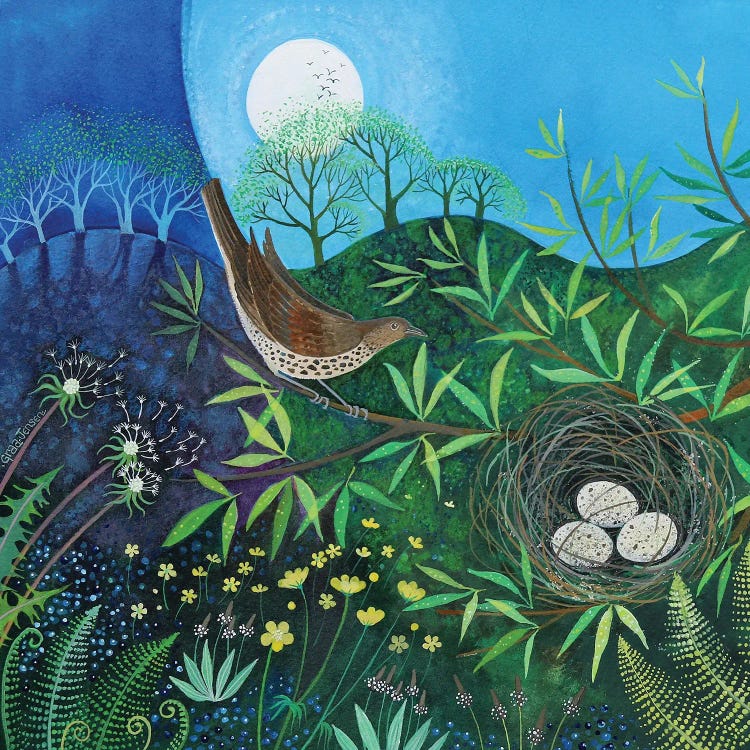 Thrush, 2019 by Lisa Graa Jensen wall art