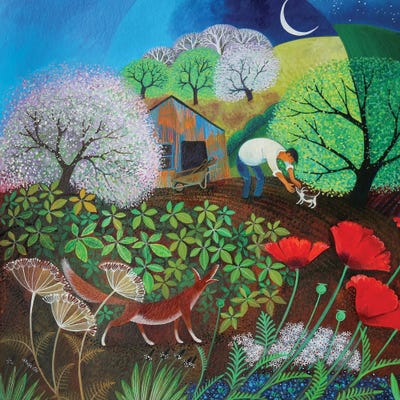 Time To Go 2017 by Lisa Graa Jensen metal wall art