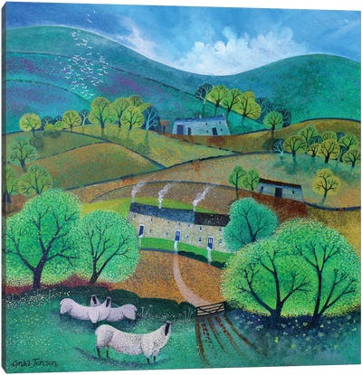 Yorkshire Dales 2016 Canvas Art Print - Countryside Art