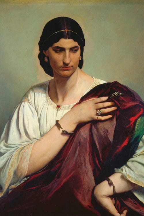 Portrait Of A Roman Woman)