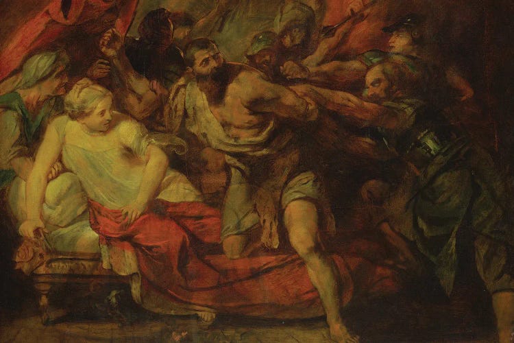 The Imprisonment Of Samson, After A Painting By Rubens, 1848