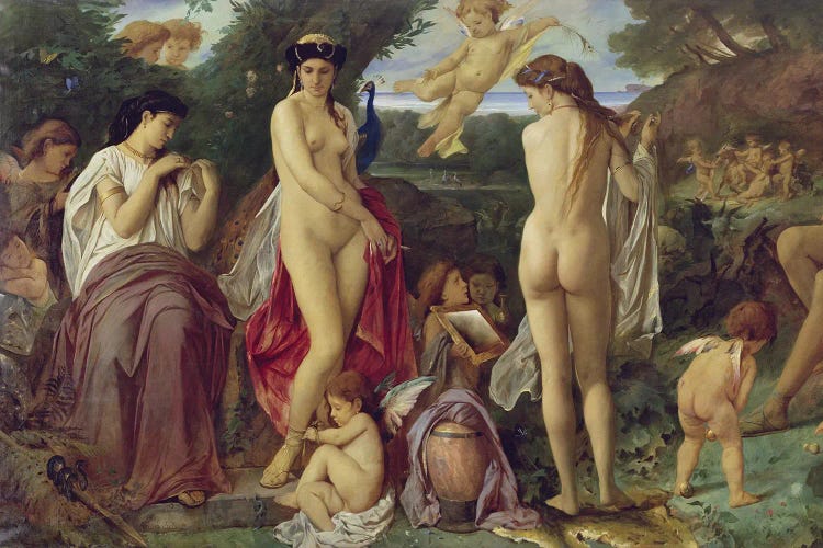 The Judgement Of Paris, 1870